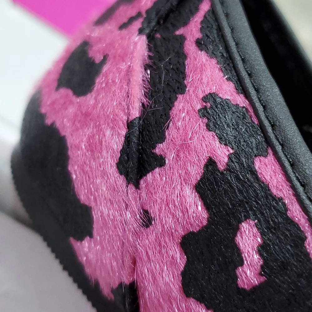 Abbey Dawn by Avril Lavigne Rebel Yell Punk Flattie in Hot Pink, skull - Picture 10 of 15